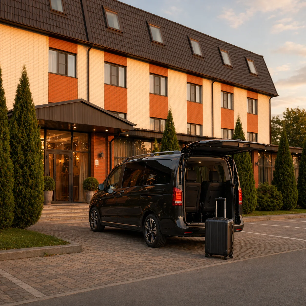 Трансфер в гостинице «Уют» — Удобный приезд и отъезд